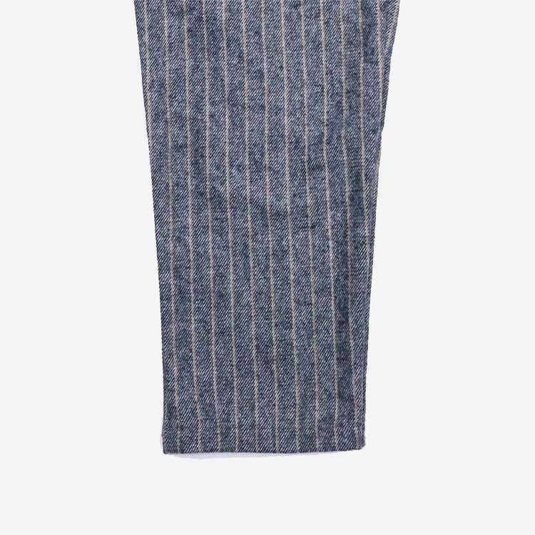 Chef Pants - Light Grey Wool Mix Stripe