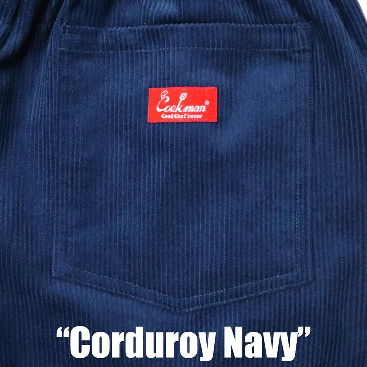 Chef Pants - Navy Corduroy