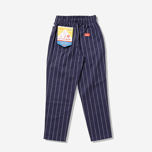 Chef Pants - Pencil Stripe - Navy