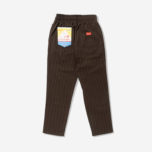 Chef Pants - Stripe Muddy Coffee
