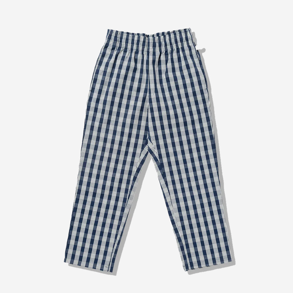 Cookman - Chef Pants Semi-Wide - Palaka Check - Navy – Muddy George