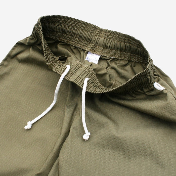 Chef Shorts Front Pocket - Olive Ripstop