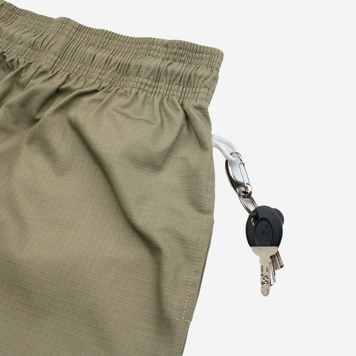 Chef Shorts Front Pocket - Olive Ripstop