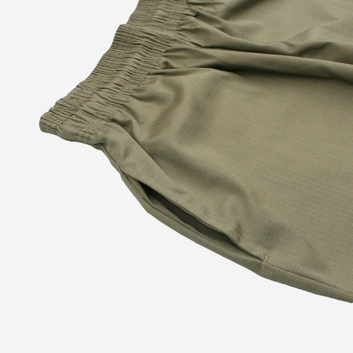 Chef Shorts Front Pocket - Olive Ripstop