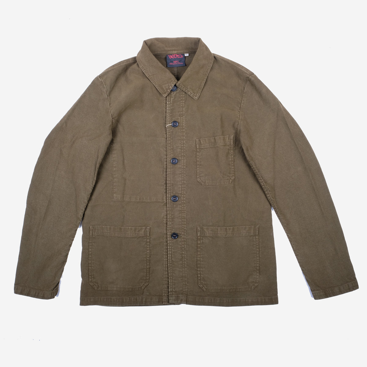 Chore Jacket - Bedford Weave - Ash Green