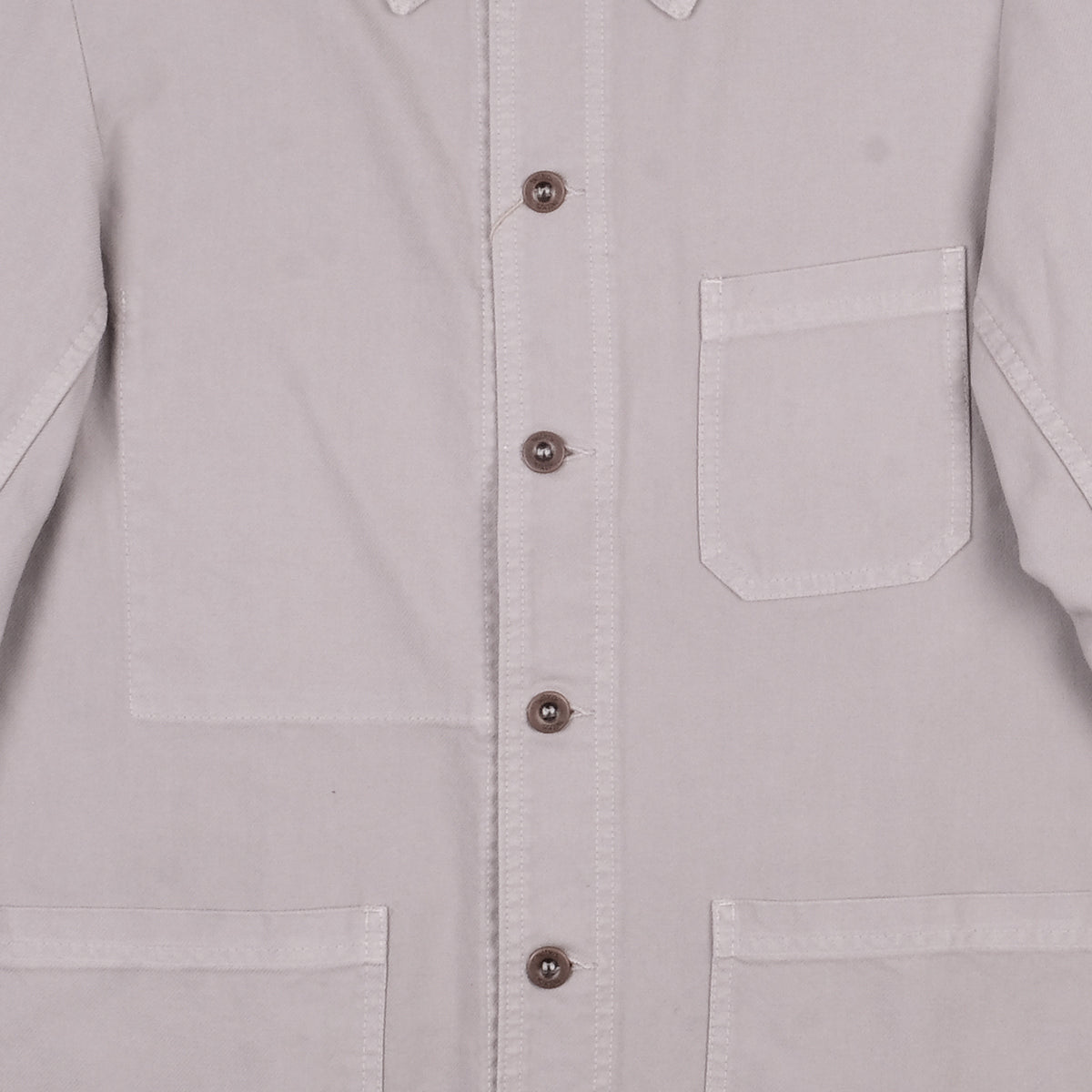 Chore Jacket - Organic Dungaree Twill - Metal
