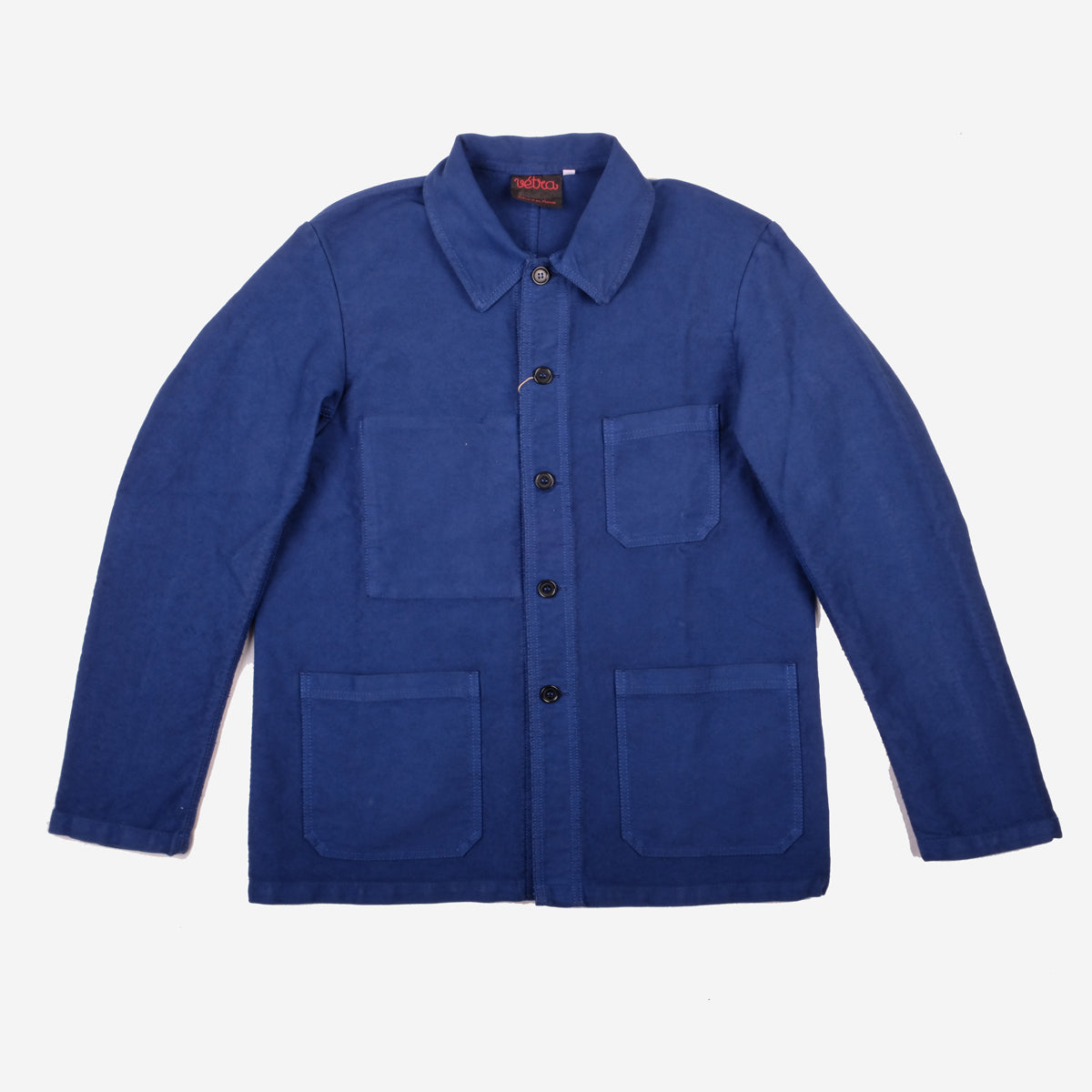 Chore Jacket - French Moleskin - Hydrone Blue
