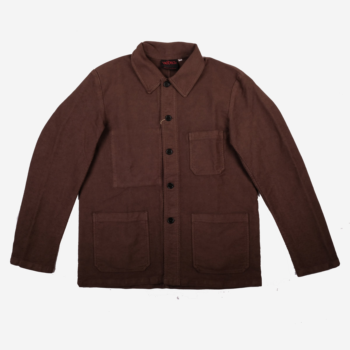 Chore Jacket - French Moleskin - Otter Brown