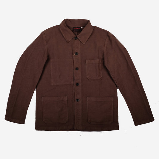 Chore Jacket - French Moleskin - Otter Brown