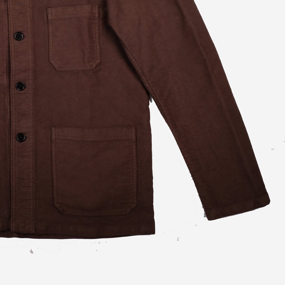 Chore Jacket - French Moleskin - Otter Brown