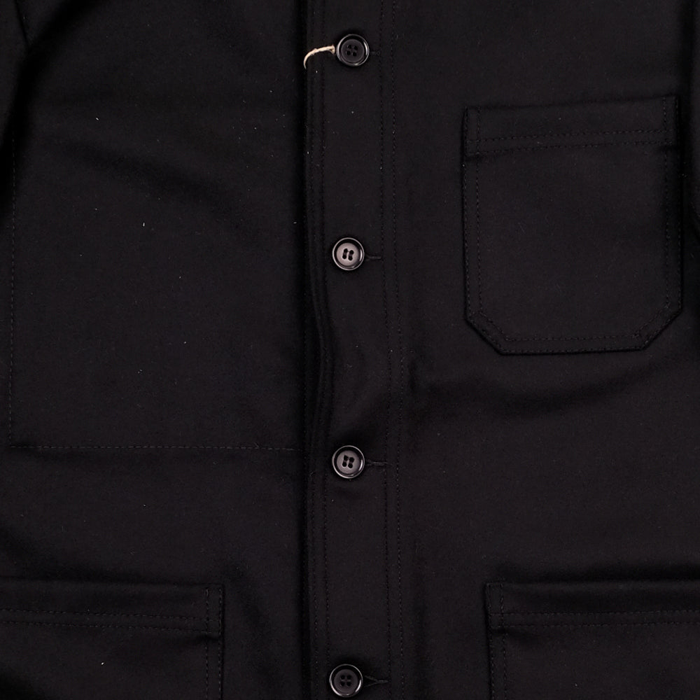 Chore Jacket - Melton Wool - Black