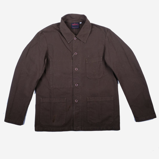 Chore Jacket - Organic Dungaree Twill - Conifer Green