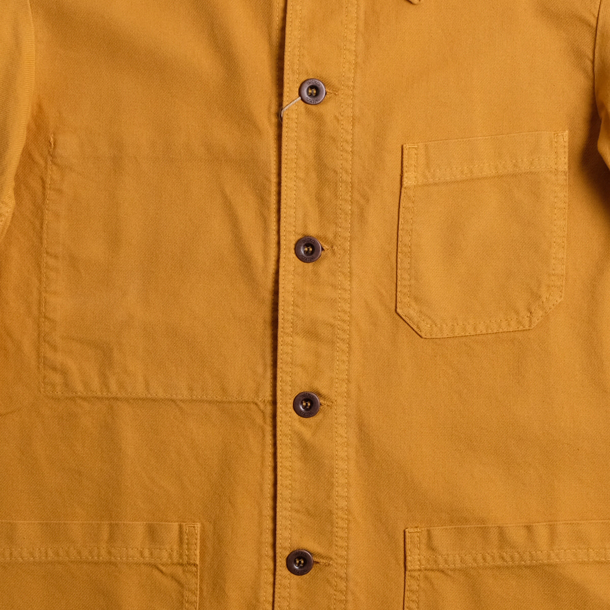 Chore Jacket - Organic Dungaree Twill - Corn Yellow