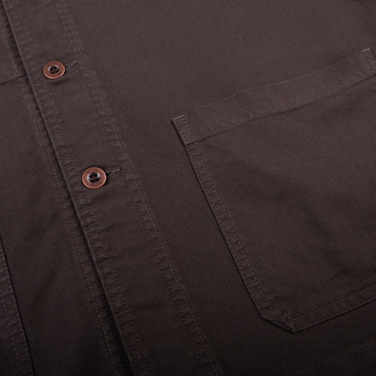 Chore Jacket - Organic Dungaree Twill - Macadam