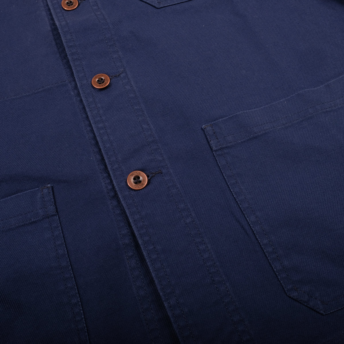 Chore Jacket - Organic Dungaree Twill - Navy