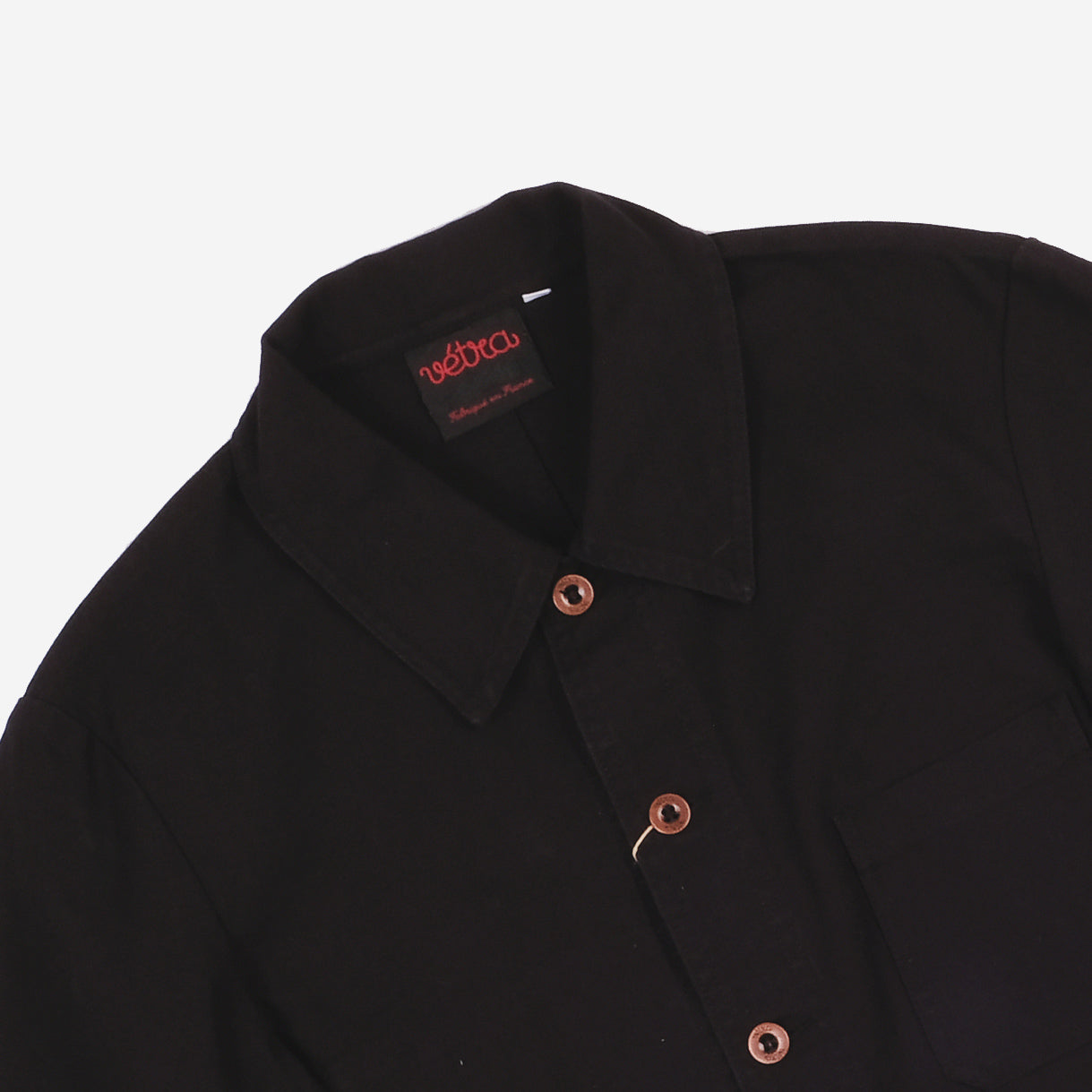 Chore Jacket - Organic Dungaree Twill - Black