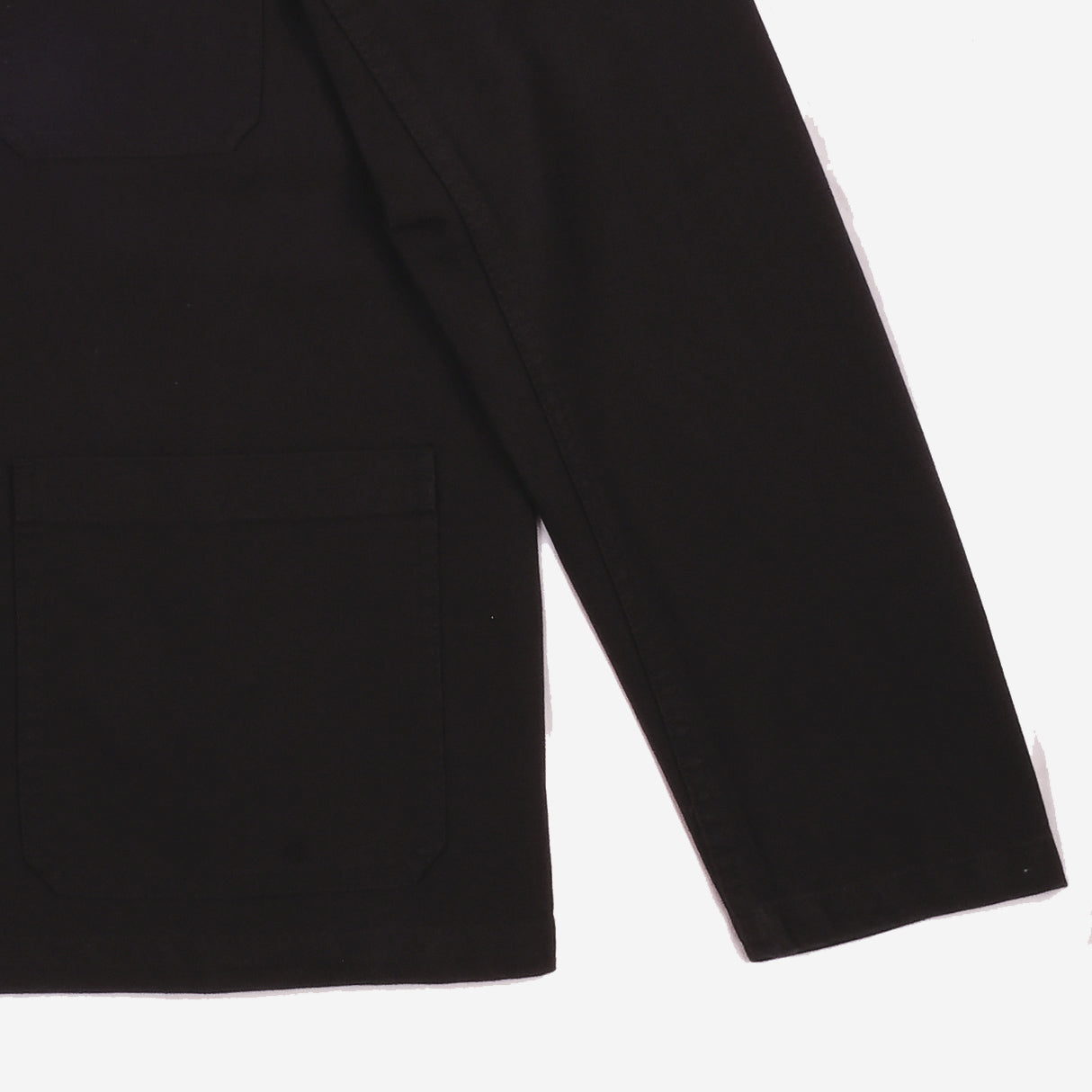 Chore Jacket - Organic Dungaree Twill - Black