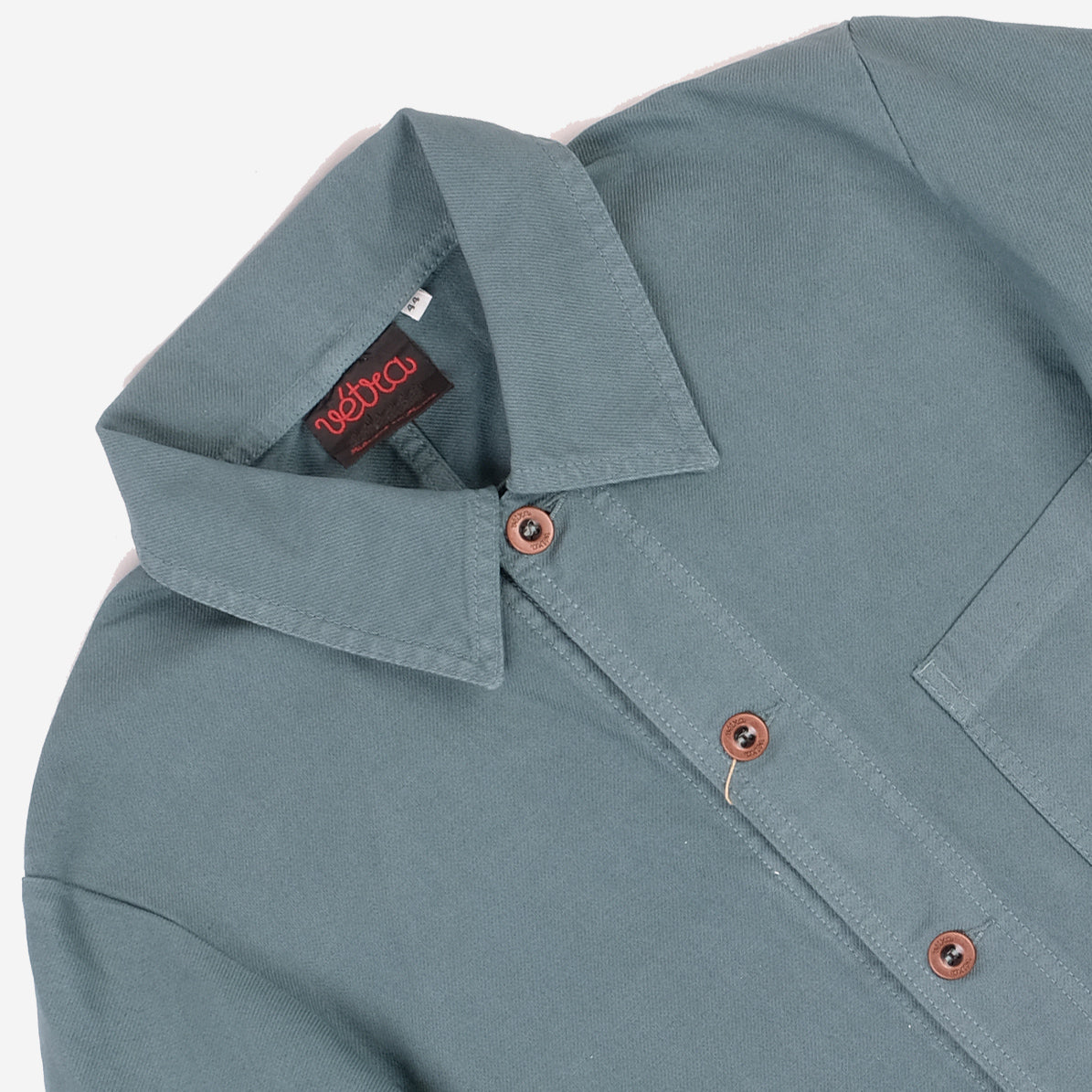 Chore Jacket - Organic Dungaree Twill - Eucalyptus