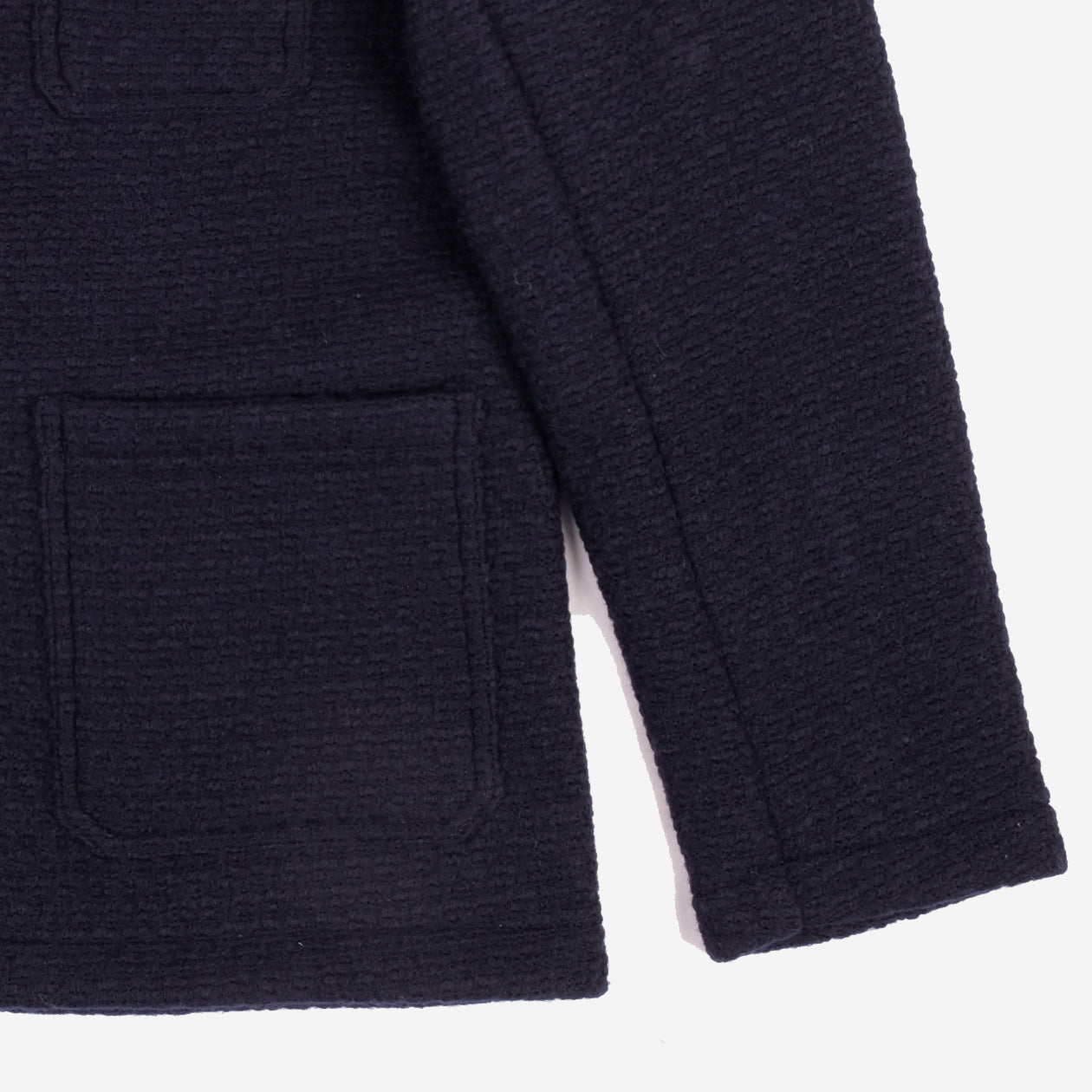 Chore Jacket - Fancy Wool - Navy