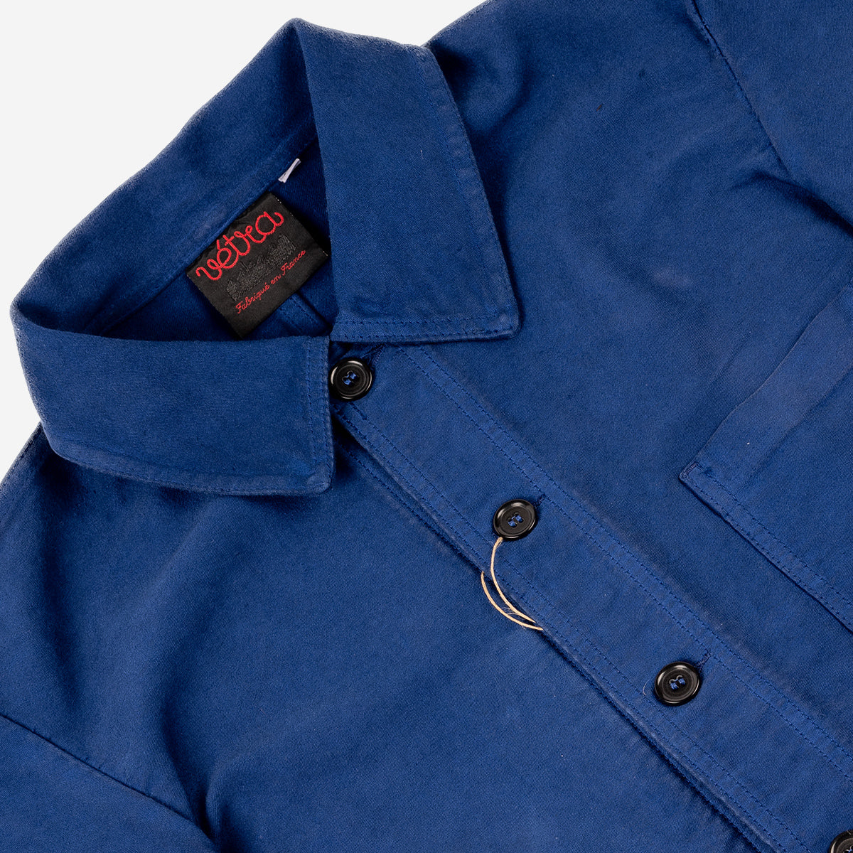 Chore Jacket - French Moleskin - Hydrone Blue