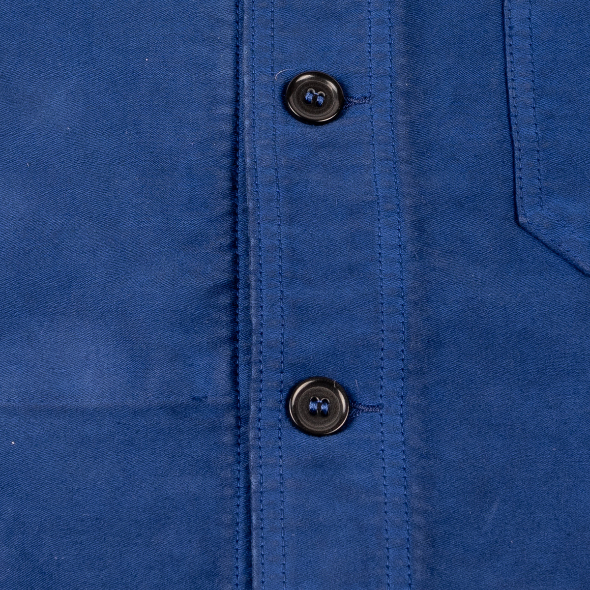 Chore Jacket - French Moleskin - Hydrone Blue