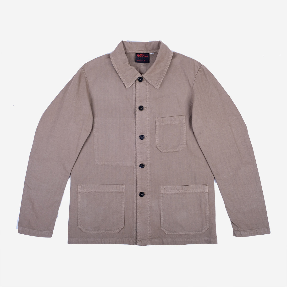Chore Jacket - Cotton Herringbone - Clay
