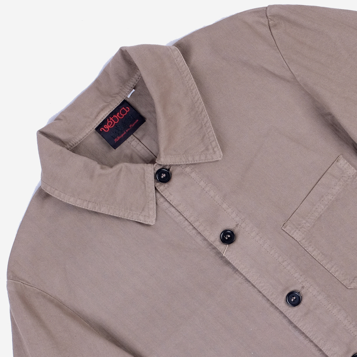 Chore Jacket - Cotton Herringbone - Clay