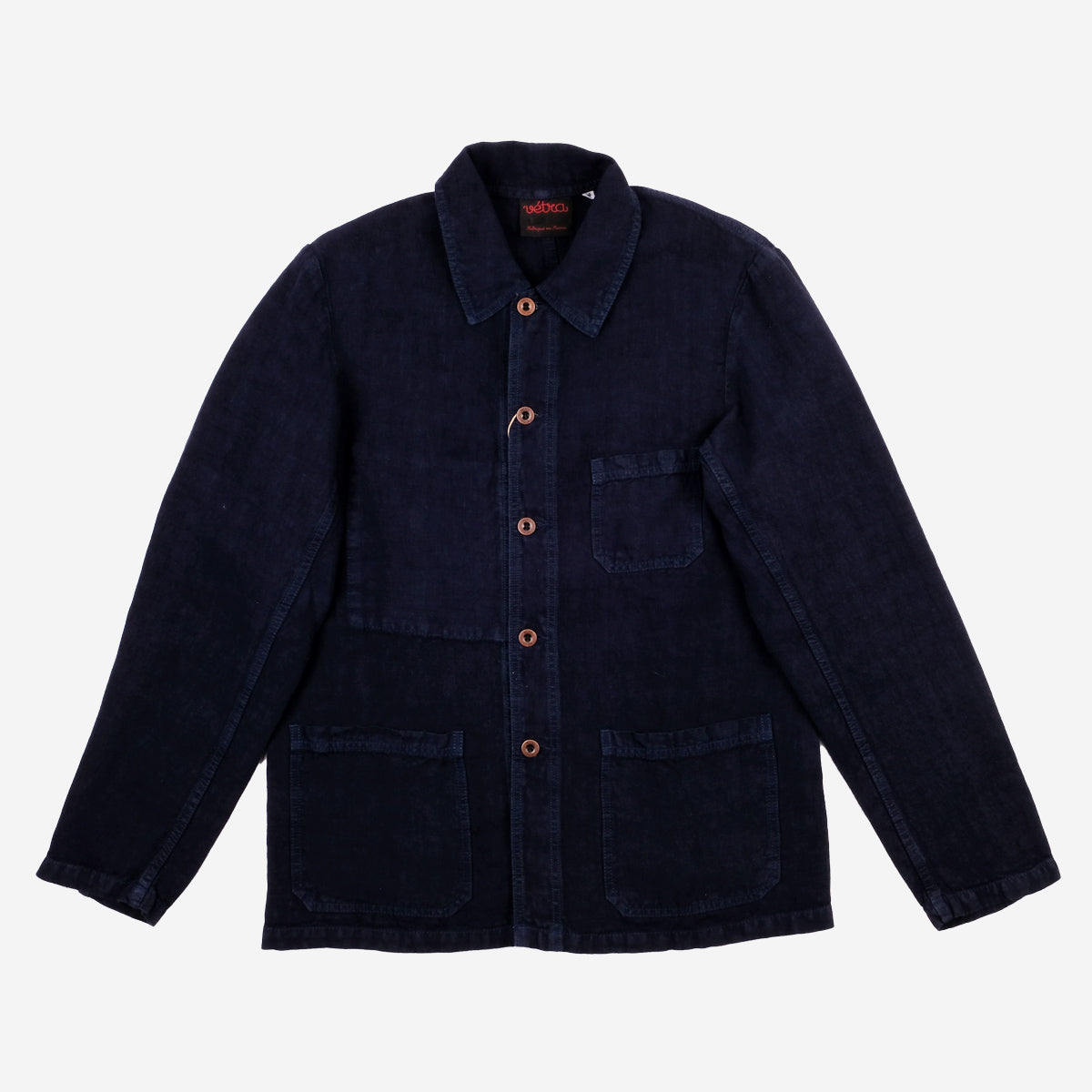 Chore Jacket - Heavy Linen Canvas - Navy