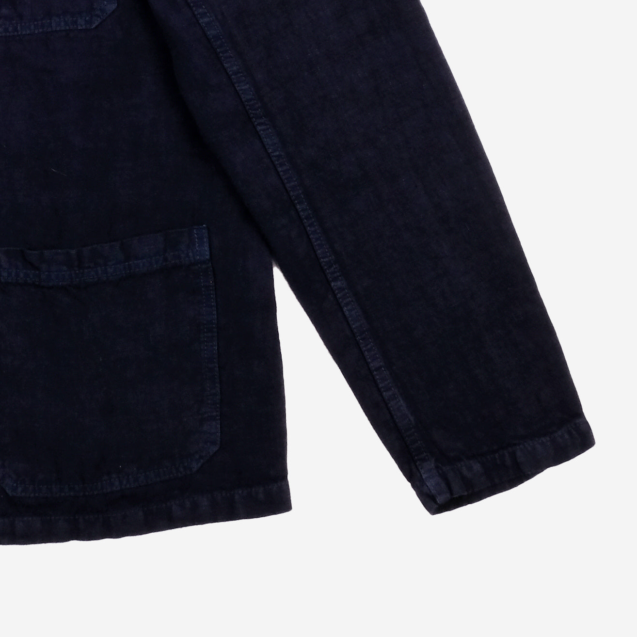 Chore Jacket - Heavy Linen Canvas - Navy