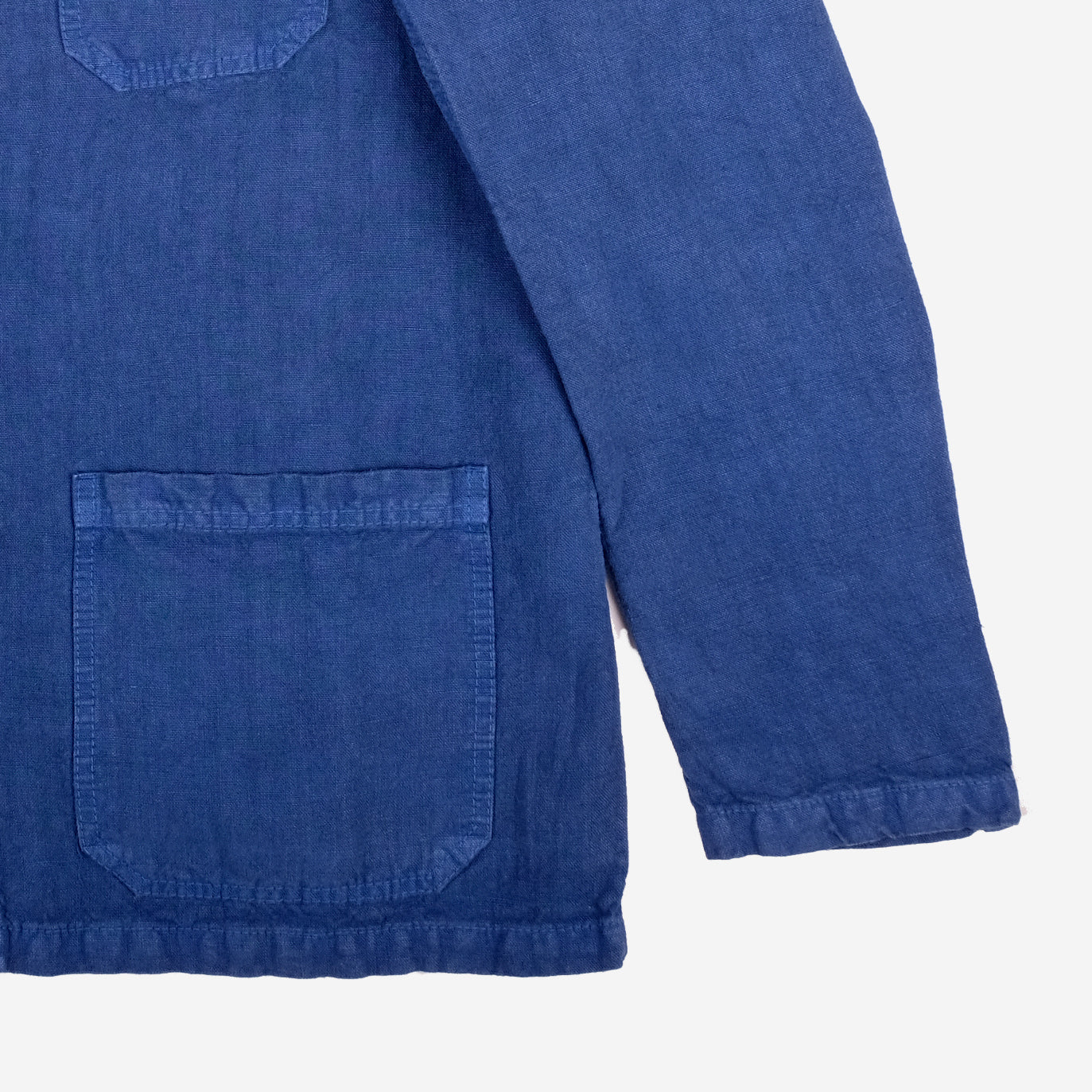 Chore Jacket - Heavy Linen Canvas - Peacock