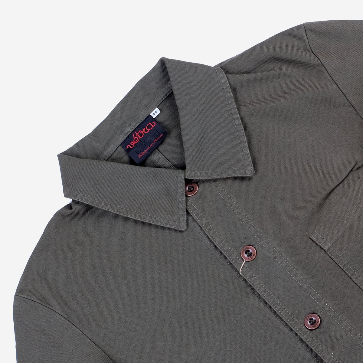 Chore Jacket - Organic Dungaree Twill - Overdyed Jade Green