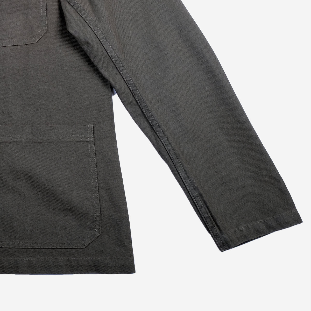 Chore Jacket - Organic Dungaree Twill - Overdyed Jade Green