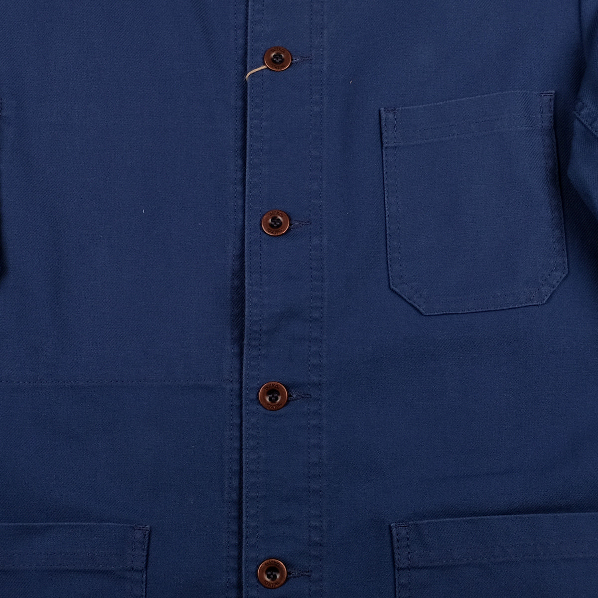 Chore Jacket - Organic Dungaree Twill - Slate Blue
