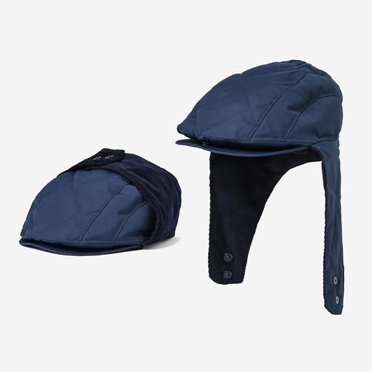 City Down Hunting (Newsboy) Cap - Navy