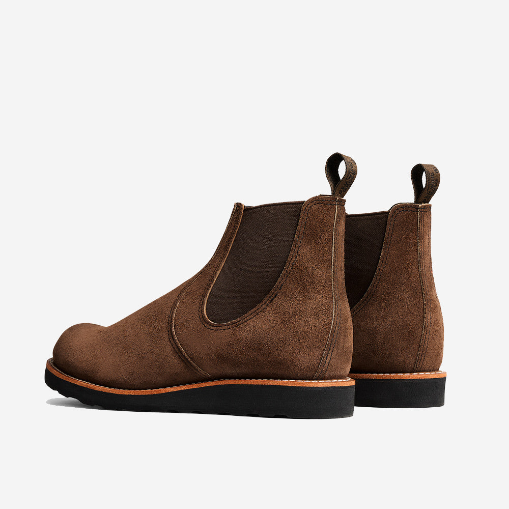 Classic Chelsea 6-Inch Leather Boots - Chocolate Muleskinner