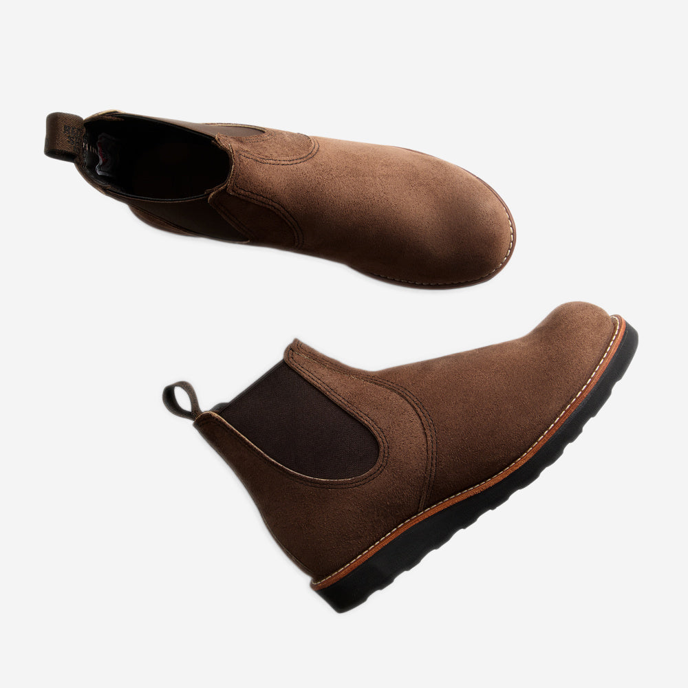 Classic Chelsea 6-Inch Leather Boots - Chocolate Muleskinner