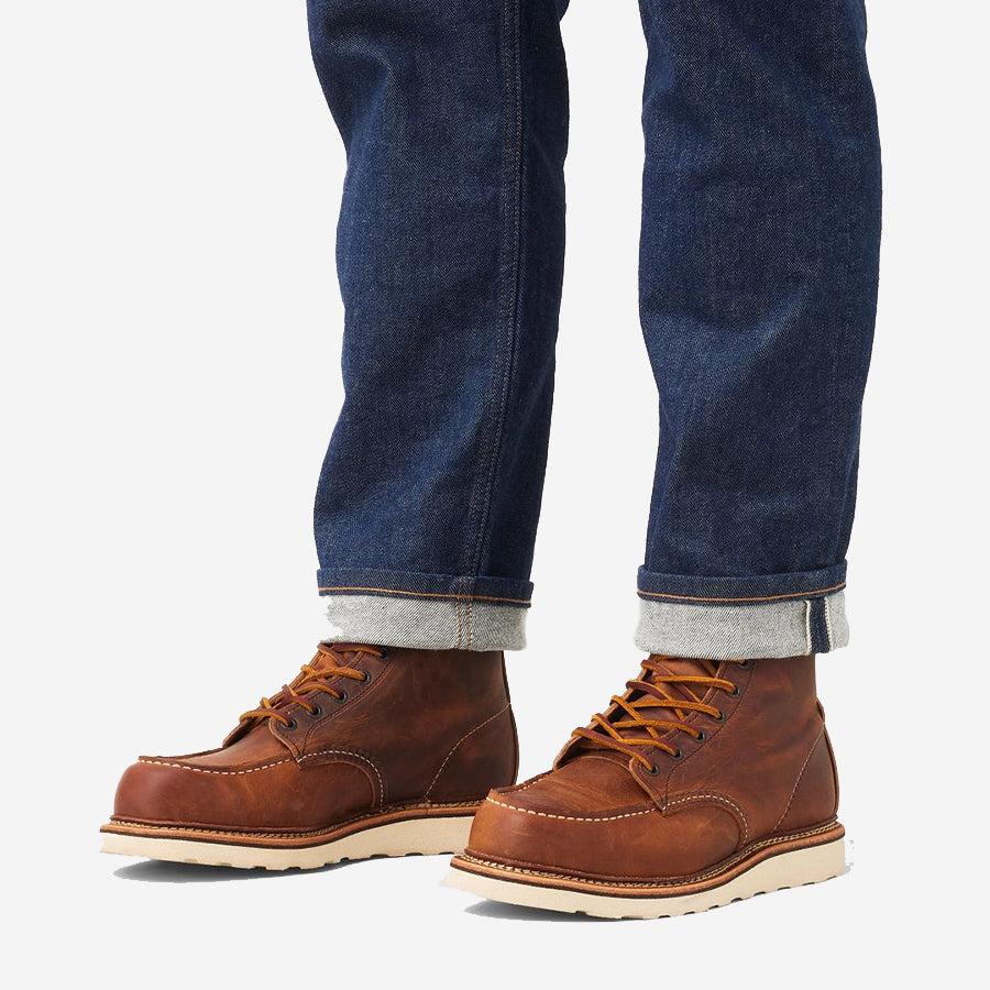 Red Wing Heritage - Classic Moc 6-Inch Boots - Copper Rough & Tough ...