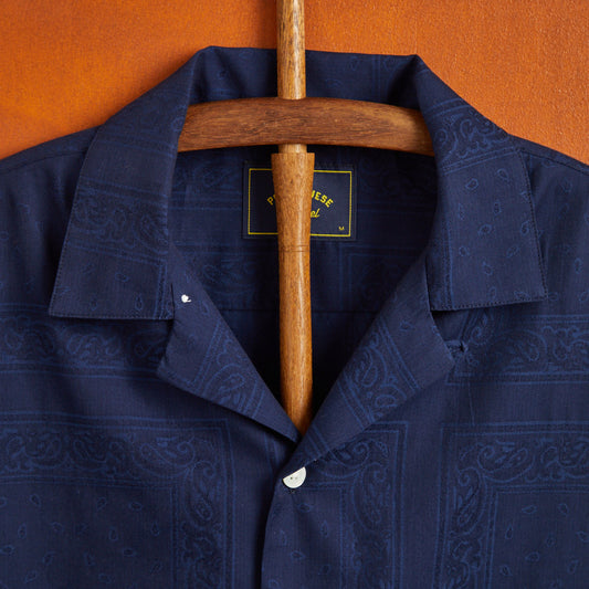 Portuguese Flannel - Atlantico Seersucker L/S Shirt - Stripe Blue – Muddy  George