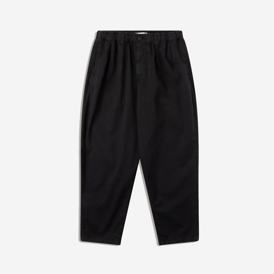 Clyde Stretch Twill Loose Tapered Trouser - Black