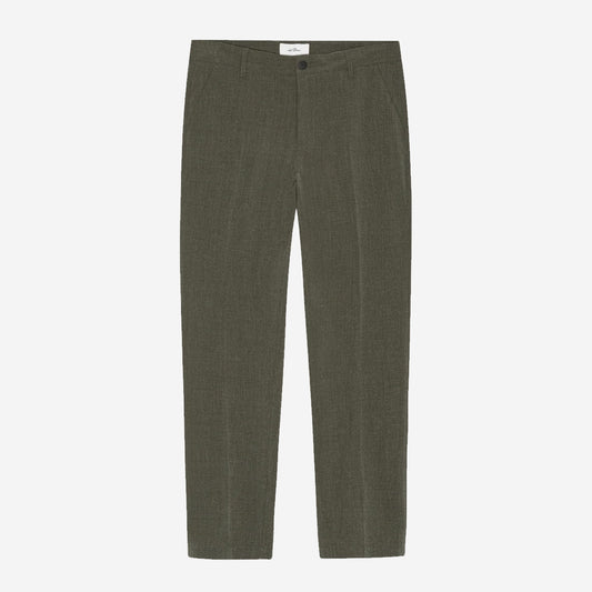 Como Regular Suit Pants - Olive Night