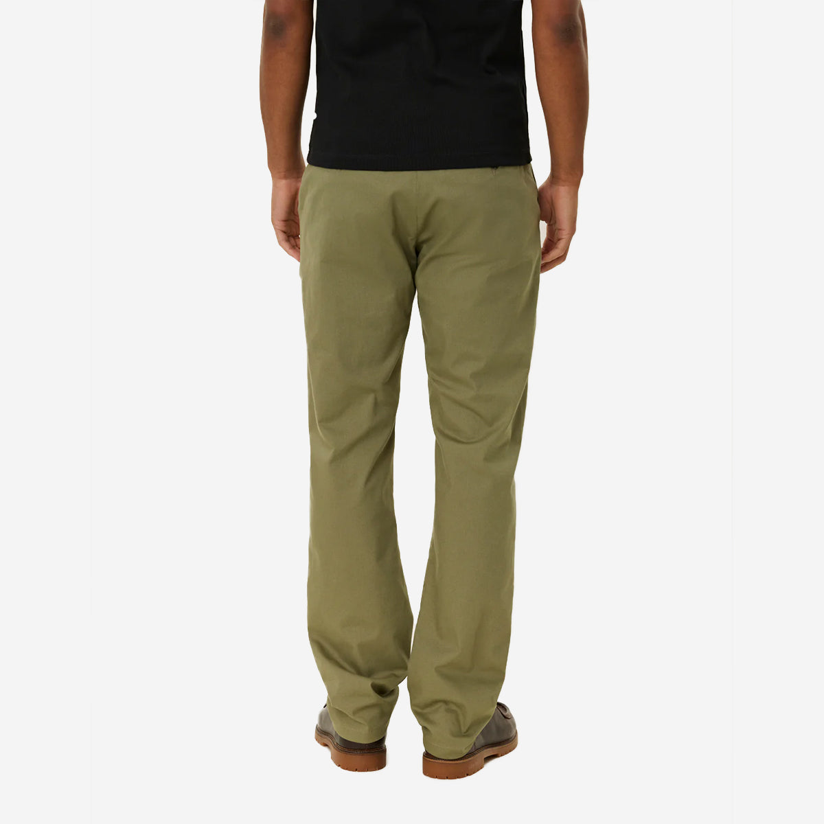 Como Cotton Chino - Lichen Green