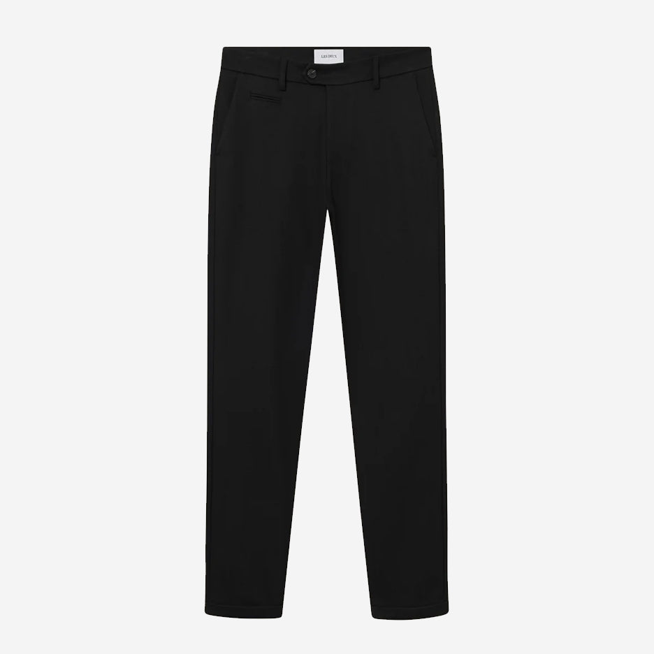 Como Herringbone Suit Pants - Black