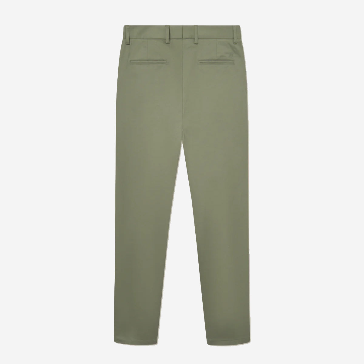 Como Regular Cotton Suit Pants - Lichen Green