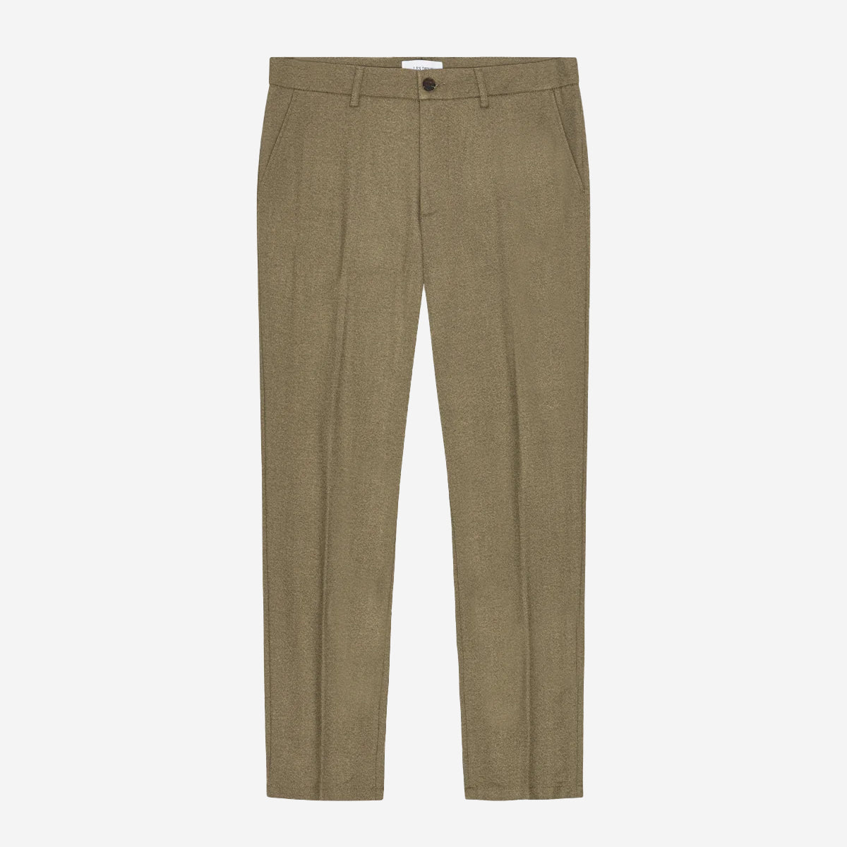 Como Reg Solid Pants - Teak Brown