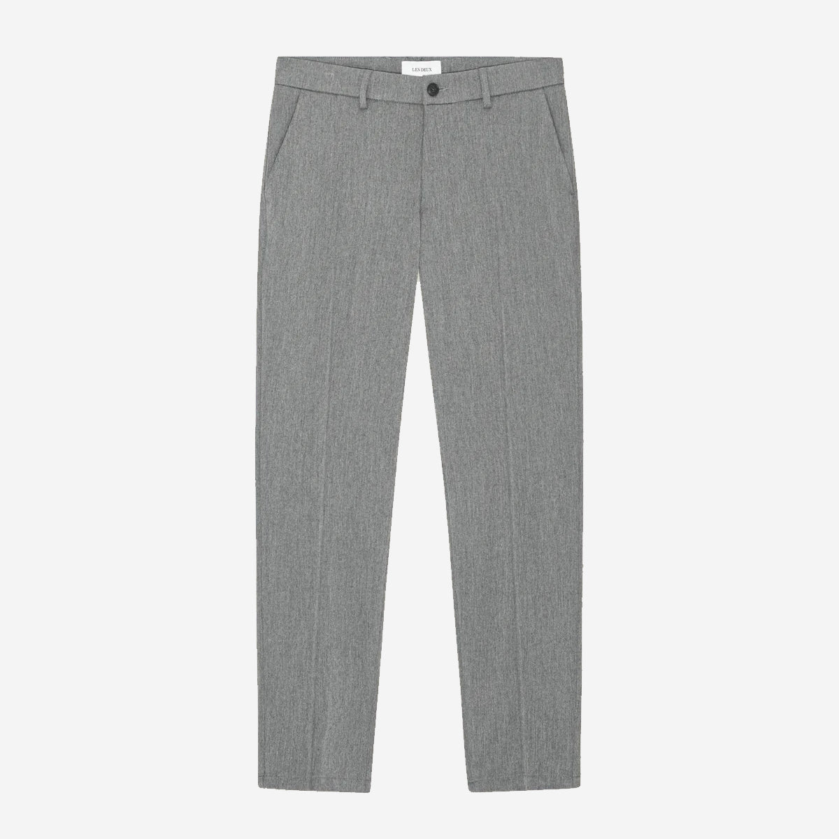 Como Reg Suit Pants - Grey Mélange