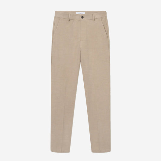 Como Regular Texture Suit Pants - Dark Sand