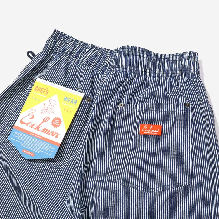 Chef Shorts Front Pocket - Hickory Navy