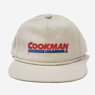 Supermarket Corduroy Cap - White