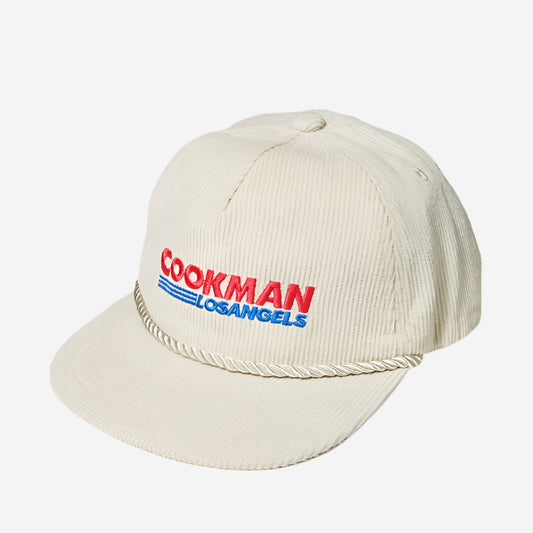 Supermarket Corduroy Cap - White