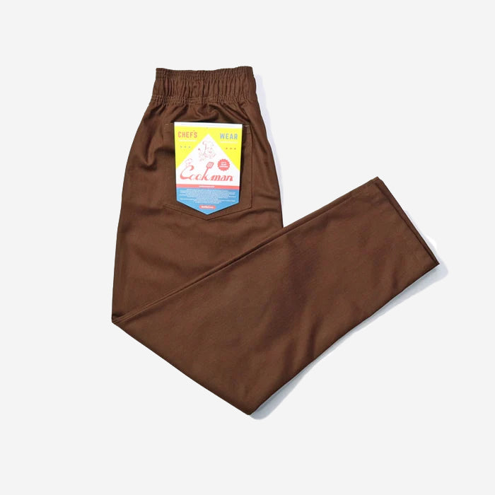 Chef Pants - Chocolate Herringbone